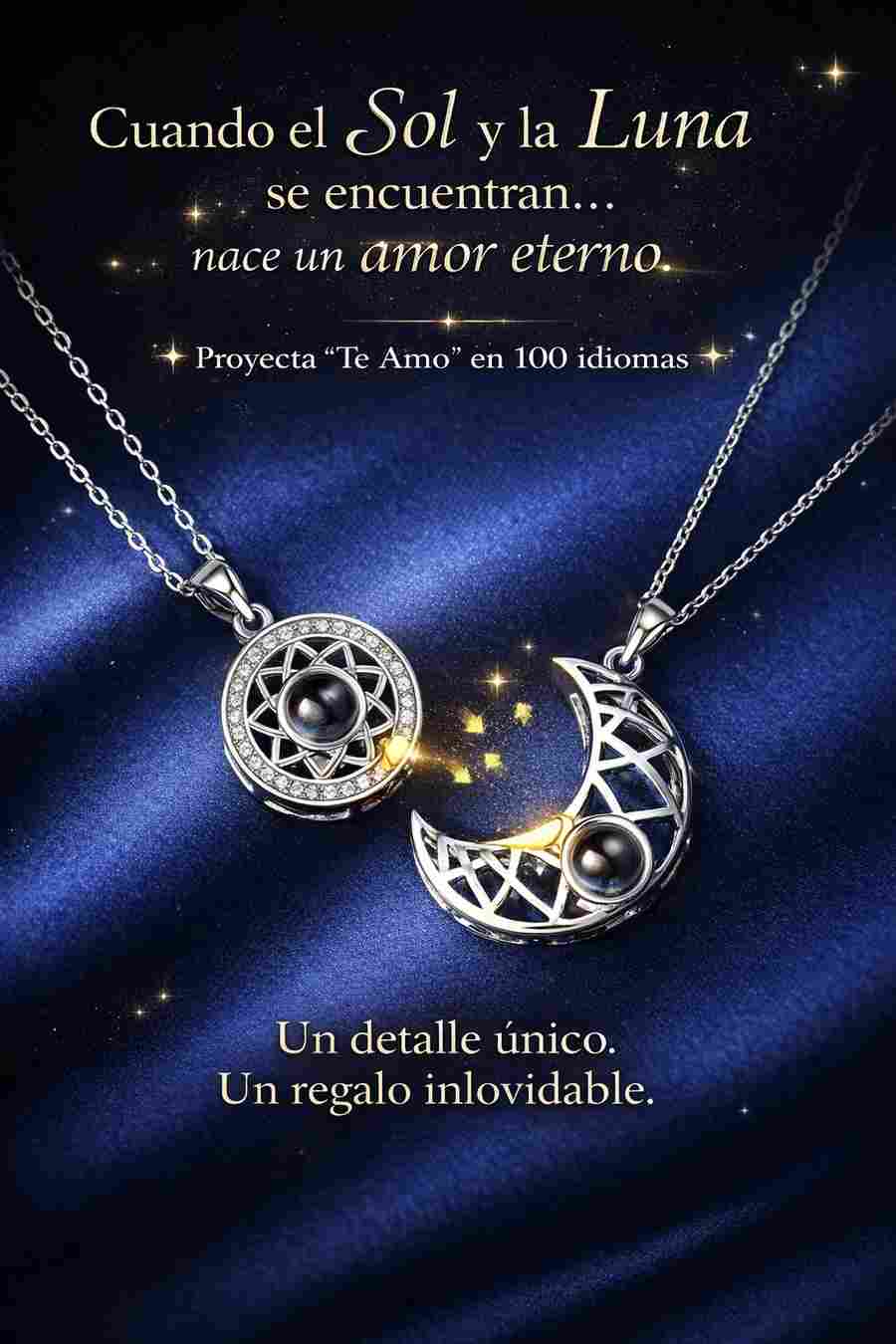 CONEXION ETERNA CADENA SOL Y LUNA