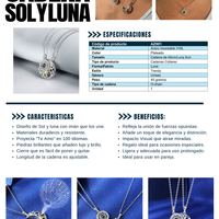 CONEXION ETERNA CADENA SOL Y LUNA